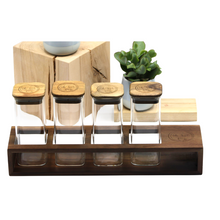 Lade das Bild in den Galerie-Viewer, Holzteeständer Set